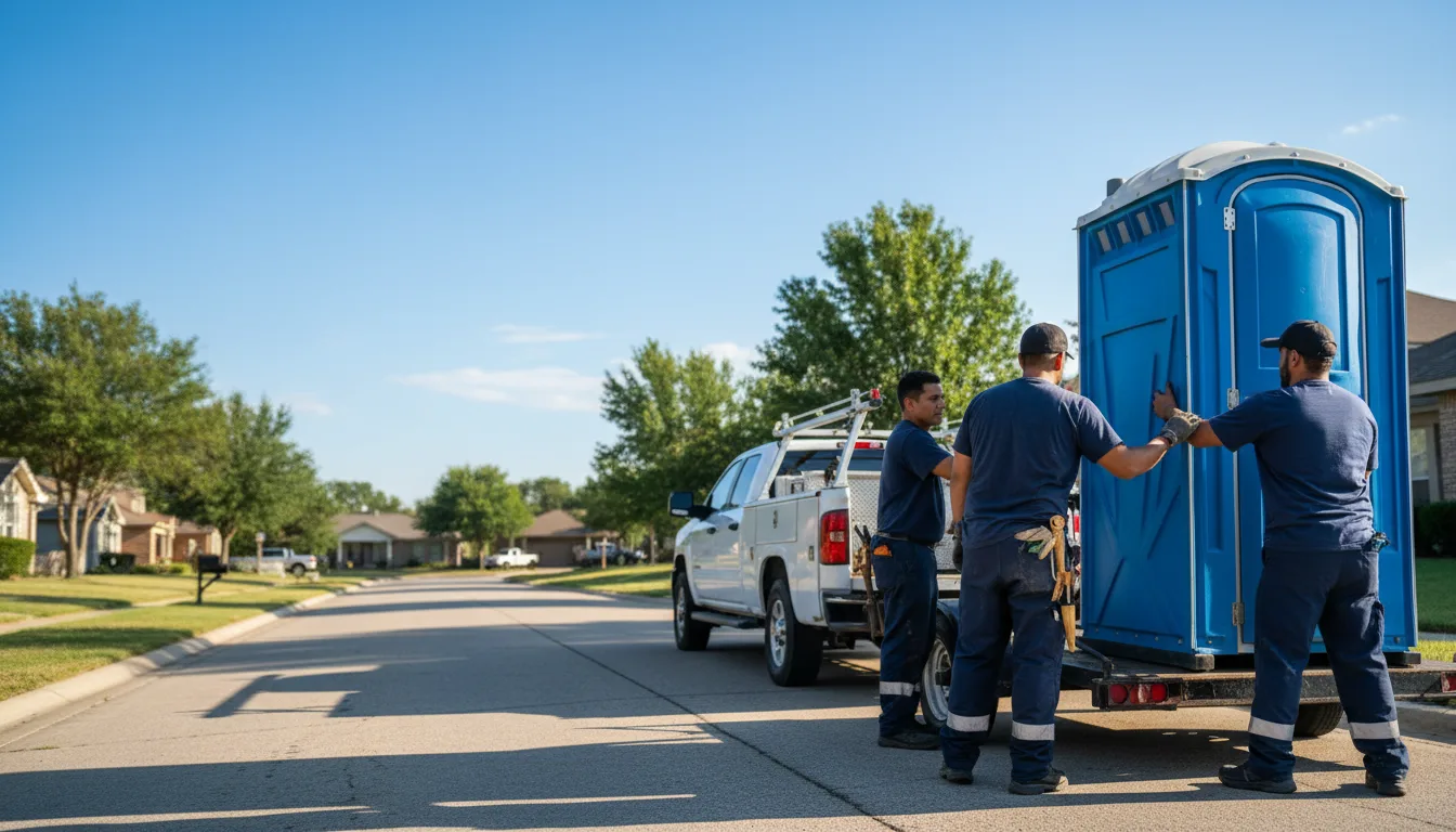 Portable Toilet Rental in Trivoli, IL near me